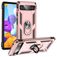 Mobigear Armor Ring Google Pixel 6a Hülle Hardcase Backcover Stoßfest mit Ringhalter - Roségold