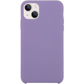 Mobigear Rubber Touch iPhone 15 Plus Silikon Hülle Backcover - Lila