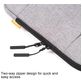 Pofoko A300 Laptop Aktentasche 13 - 14 Zoll Laptoptasche + Handgriff - Charcoal