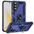 Mobigear Armor ring Samsung Galaxy A57 Hülle Hardcase Backcover Stoßfest mit Ringhalter - Blau