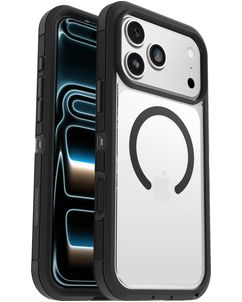 OtterBox Defender Pro XT iPhone 17 Pro Max MagSafe Hardcase Backcover Shockproof - Transparent / Schwarz