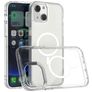 Mobigear Crystal Durchsichtig iPhone 14 MagSafe Hülle Hardcase Backcover - Transparent