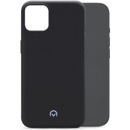 Mobilize Rubber Gelly iPhone 15 Hülle Flexibles TPU Backcover - Matt Black