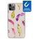 My Style Magneta iPhone 11 Pro Hülle Flexibles TPU Backcover - Feathers
