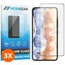 Mobigear Premium Samsung Galaxy S23 Plus Panzerglas Displayschutz - Hüllenfreundlich - Schwarz (3er Pack)