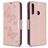 Mobigear Butterfly Huawei Y6p Hülle Klapphülle Geldbörse - Roségold