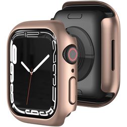 Mobigear Colors Dünn Apple Watch - 45 mm Hardcase Hülle - Roségold