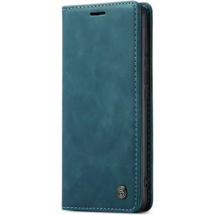 Caseme 013 Samsung Galaxy A21s Hülle Klapphülle Geldbörse - Blau