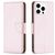 Mobigear Excellent iPhone 16 Pro Hülle Klapphülle Geldbörse - Roségold