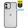ITSkins HybridFrost iPhone 12 Mini Hülle Hardcase Backcover Stoßfest - Schwarz