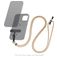 Mobilize Lanyard Universal-Handykette einstellbar - Sand