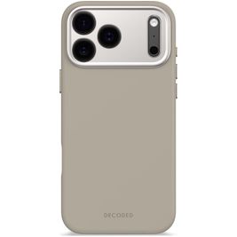 Decoded iPhone 17 Pro Max Silikon Hülle Backcover - Soft Taupe