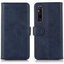 Mobigear Wallet Sony Xperia 1 V Hülle Klapphülle Geldbörse - Blau