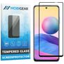 Mobigear Premium Xiaomi Redmi Note 10 5G Panzerglas Gehärtetes Glas Displayschutz - Hüllenfreundlich - Schwarz