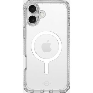 ITSKINS Level 2 HybridMagClear R Durchsichtig iPhone 16 Plus MagSafe Hülle Hardcase Backcover Stoßfest - Transparent