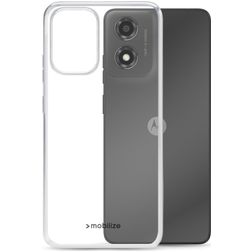 Mobilize Gelly Durchsichtig Motorola Moto E14 Hülle Flexibles TPU Backcover - Transparent