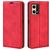 Mobigear Retro Slim OPPO Reno 7 4G Hülle Klapphülle Geldbörse - Rot