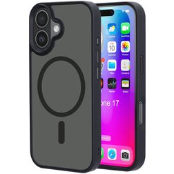 Mobiparts Hardcover iPhone 17 MagSafe Hülle Hardcase Backcover - Satin Black