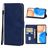Mobigear Wallet HONOR X8 Hülle Klapphülle Geldbörse - Blau