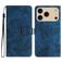 Mobigear Butterfly iPhone 17 Pro Max Klapphülle Portemonnaie - Blau