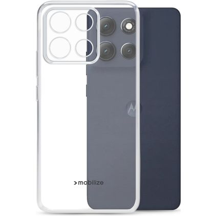Mobilize Gelly Case Durchsichtig Motorola Moto G86 Hülle Flexibles TPU Backcover - Transparent