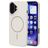 Mobiparts Slim Line iPhone 16 MagSafe Hülle Hardcase Backcover - Off White