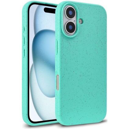Mobigear Bio iPhone 18 Hülle Umweltfreundliches Backcover - Grün