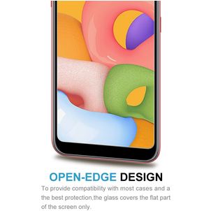 Mobigear Samsung Galaxy A01 Panzerglas Gehärtetes Glas Displayschutz - Hüllenfreundlich