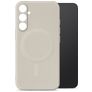 My Style Protective Flex Samsung Galaxy A55 MagSafe Hülle Flexibles TPU Backcover - Antique White