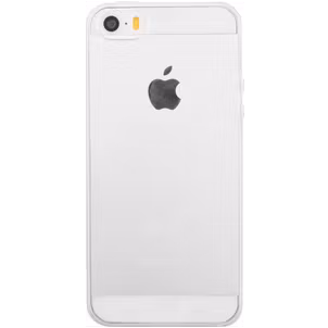 Mobigear Basics Durchsichtig iPhone 5 Hülle Flexibles TPU Backcover - Transparent