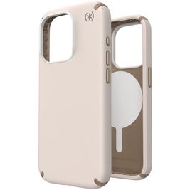 Speck Presidio2 Pro iPhone 15 Pro MagSafe Hülle Hardcase Backcover Stoßfest - Bleached Bone