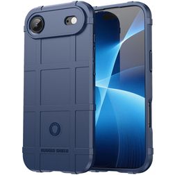 Mobigear Rugged Shield iPhone Air Hülle Flexibles TPU Backcover Stoßfest - Blau