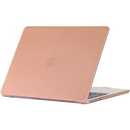 Mobigear Metallic MacBook Air 15 Zoll (2023-2026) Hardcase Hülle MacBook Case - Gold - Model A2941 / A3114 / A3241 / A3448