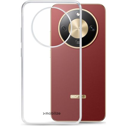 Mobilize Gelly Case Durchsichtig HONOR Magic 8 Lite Hülle Flexibles TPU Backcover - Transparent