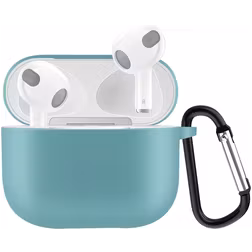 Mobigear Classic Apple AirPods 3 Hülle Flexibles Silikon - Emerald Green