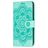 Mobigear Mandala Motorola One Hyper Hülle Klapphülle Geldbörse - Türkis