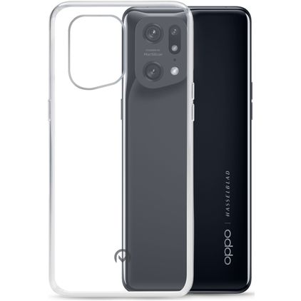 Mobilize Gelly Transparent OPPO Find X5 Pro TPU (flexibel) Backcover - Transparent