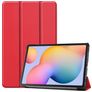 Mobigear Tri-Fold Samsung Galaxy Tab S6 Lite Hülle Klapphülle - Rot