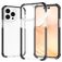 Mobigear Full Bumper iPhone 14 Pro Max Hülle Hardcase Backcover Stoßfest - Schwarz