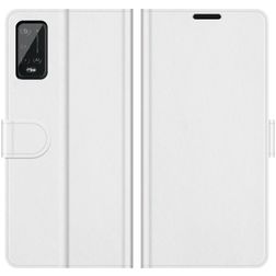 Mobigear Wallet Wiko Power U20 Hülle Klapphülle Geldbörse - Weiß