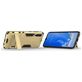 Mobigear Armor Stand Samsung Galaxy A70 Hülle Hardcase Backcover Stoßfest mit Ständer - Gold