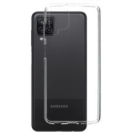 Mobiparts Classic Durchsichtig Samsung Galaxy A12 Hülle Flexibles TPU Backcover - Transparent