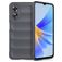 Mobigear Bumpy OPPO A17 Hülle Flexibles TPU Backcover - Charcoal