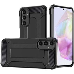 Mobigear Outdoor Samsung Galaxy A16 Hülle Hardcase Backcover Stoßfest - Schwarz