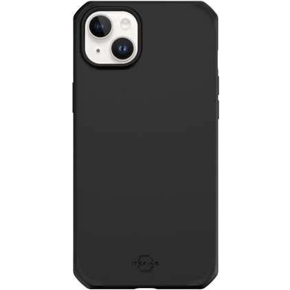 ITSkins SpectrumSilk-R iPhone 15 Plus Hülle Flexibles TPU Backcover Stoßfest - Schwarz
