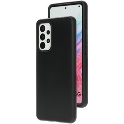 Mobiparts Classic Samsung Galaxy A53 Hülle Flexibles TPU Backcover - Matt Black