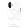 MIO iPhone 16 MagSafe Hülle Hardcase Backcover - White Marble