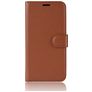 Mobigear Classic Samsung Galaxy A6 Plus (2018) Hülle Klapphülle Geldbörse - Cognac