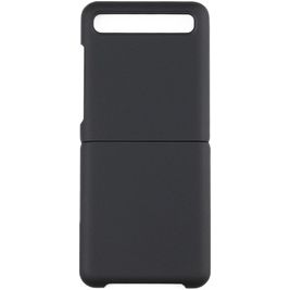 Mobigear Rubber Touch Samsung Galaxy Z Flip Silikon Hülle Backcover - Schwarz