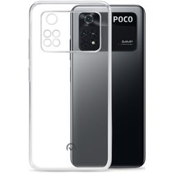 Mobilize Gelly Durchsichtig POCO M4 Pro 4G Hülle Flexibles TPU Backcover - Transparent